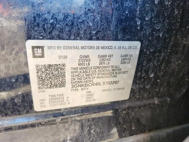 2020 CHEVROLET BLAZER 2LT  