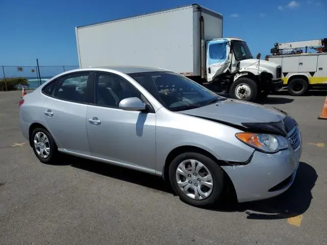 2010 HYUNDAI ELANTRA BLUE  