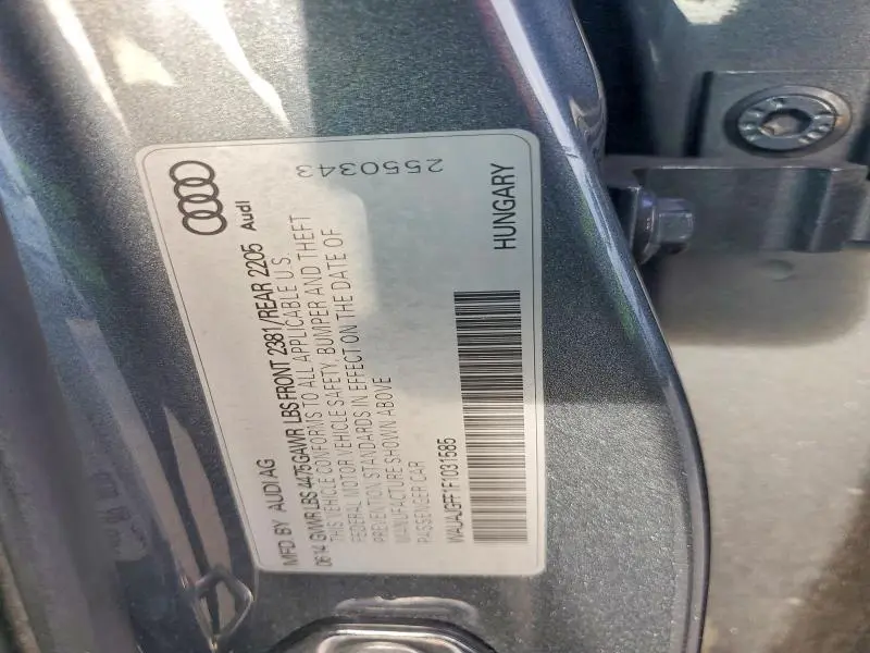 2015 AUDI A3 PREMIUM  