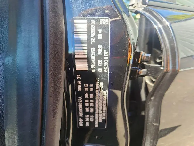 2019 ALFA ROMEO GIULIA   
