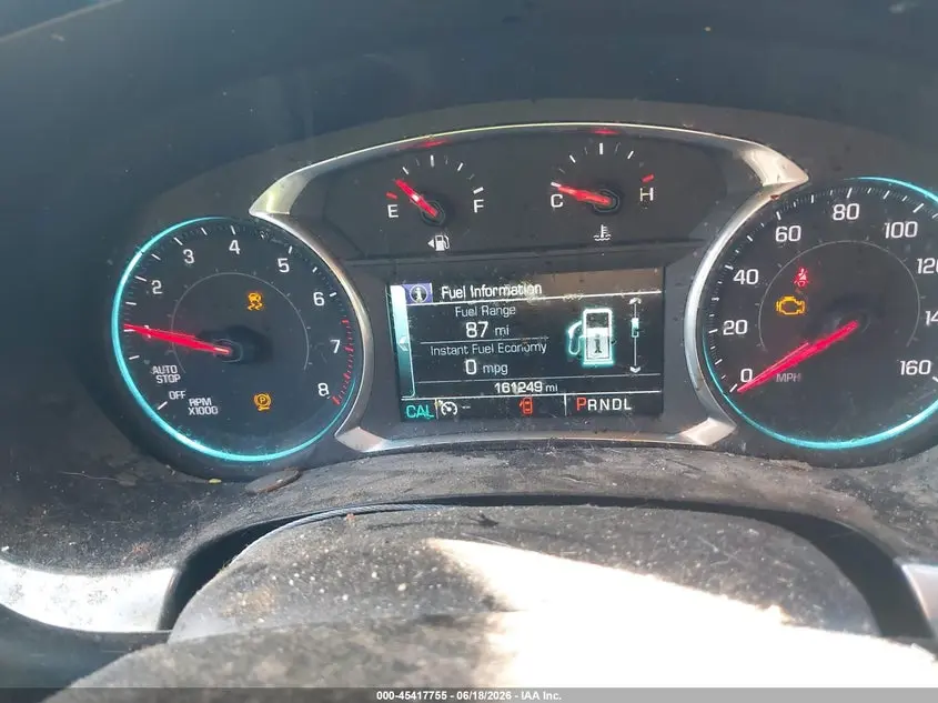 2018 CHEVROLET TRAVERSE 1LT