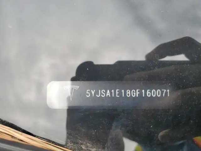 2016 TESLA MODEL S   