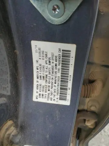 2014 HONDA ACCORD LX  