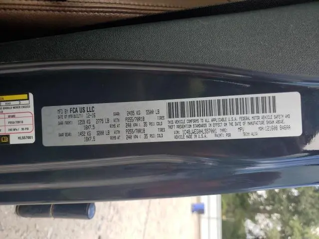 2017 JEEP WRANGLER UNLIMITED SAHARA  