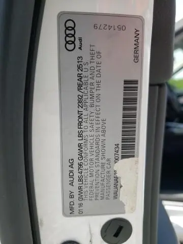2017 AUDI A4 PREMIUM  
