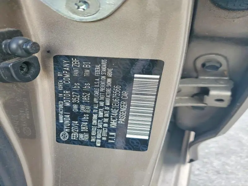 2014 HYUNDAI ACCENT GLS  