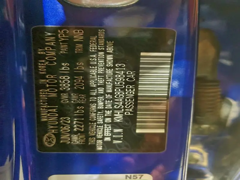 2023 HYUNDAI ELANTRA SEL  