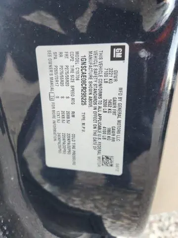 2012 CHEVROLET TAHOE C1500 LS  