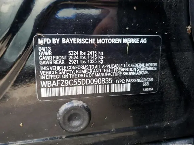 2013 BMW 535 I HYBRID  