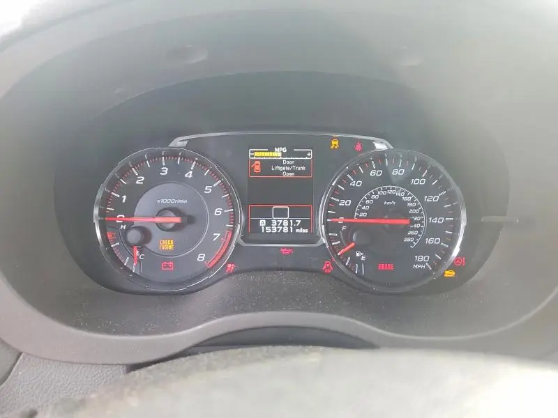 2019 SUBARU WRX LIMITED  