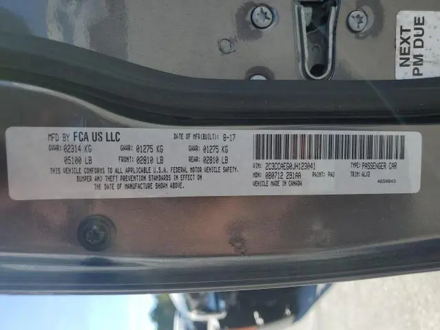 2018 CHRYSLER 300 LIMITED  