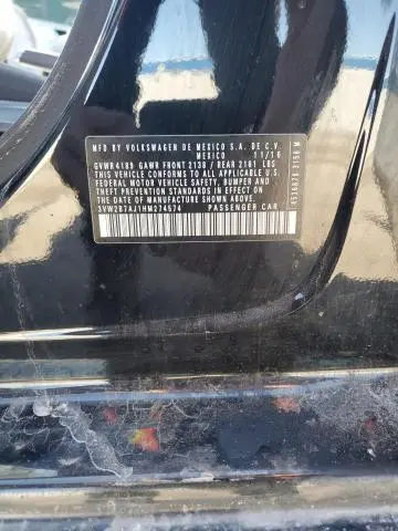 2017 VOLKSWAGEN JETTA S  