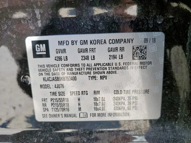 2019 BUICK ENCORE PREFERRED  