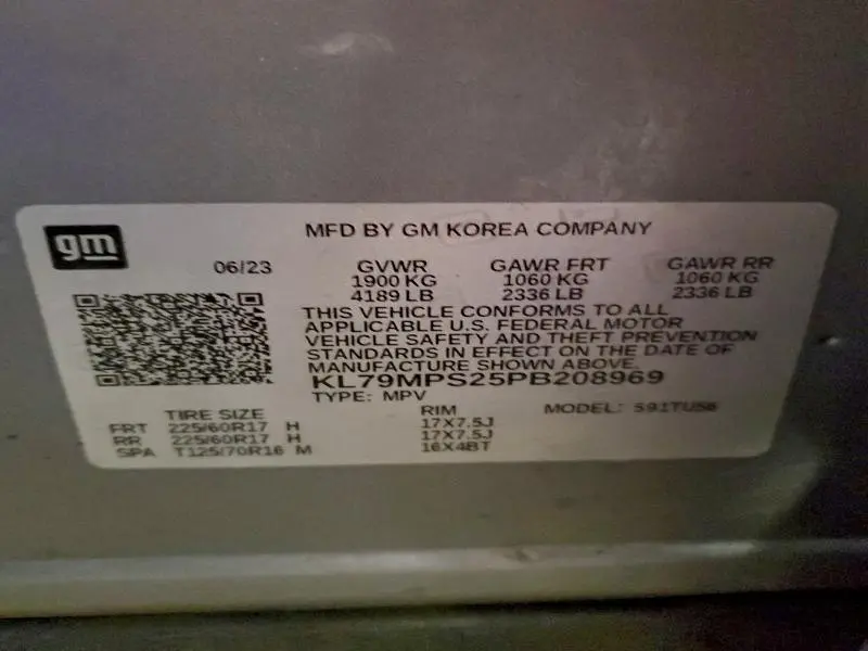 2023 CHEVROLET TRAILBLAZER LT  