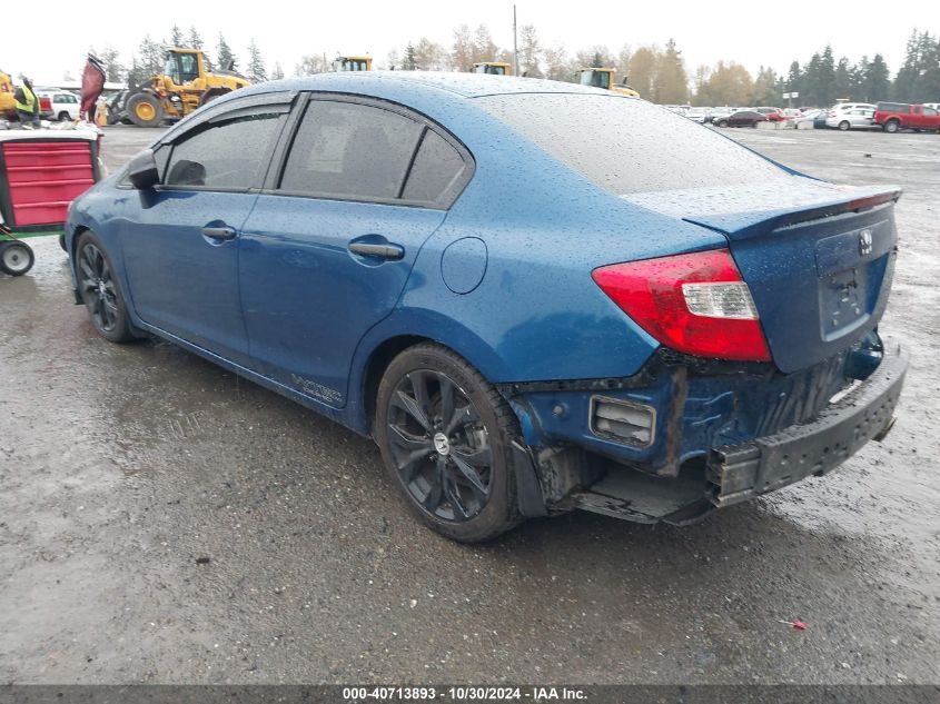 2012 HONDA CIVIC SI