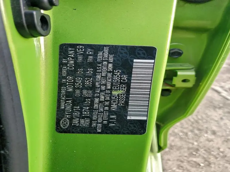 2014 HYUNDAI ACCENT GLS  