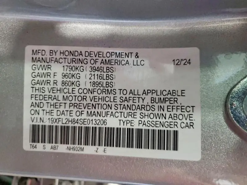 2025 HONDA CIVIC SPORT  