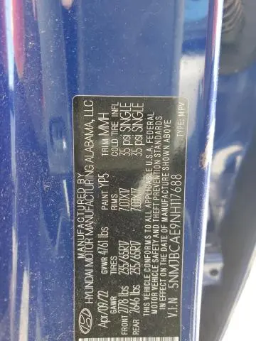 2022 HYUNDAI TUCSON SEL