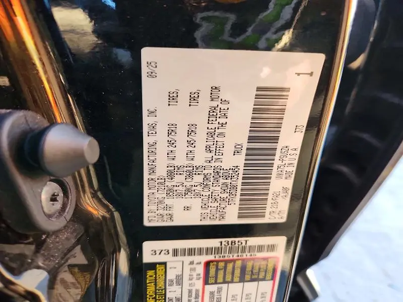 2026 TOYOTA TUNDRA SR  