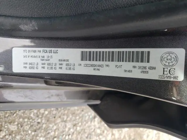 2016 CHRYSLER 200 LIMITED  