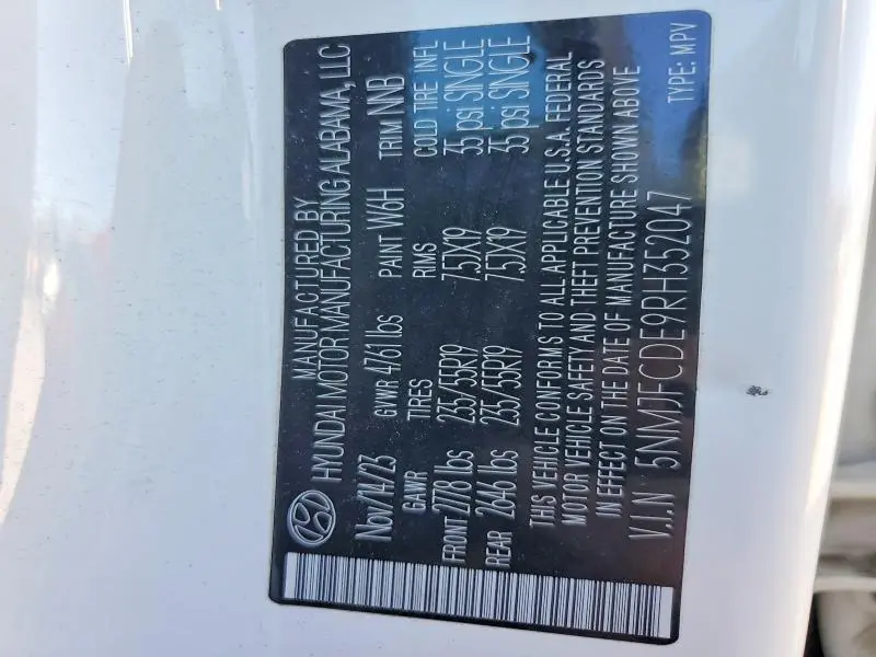 2024 HYUNDAI TUCSON SEL  