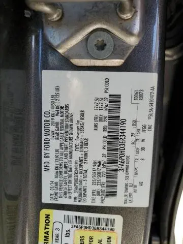 2014 FORD FUSION SE  