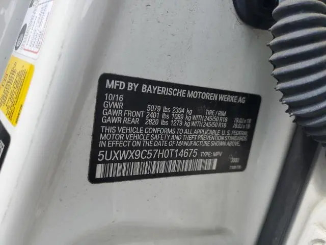 2017 BMW X3 XDRIVE28I  