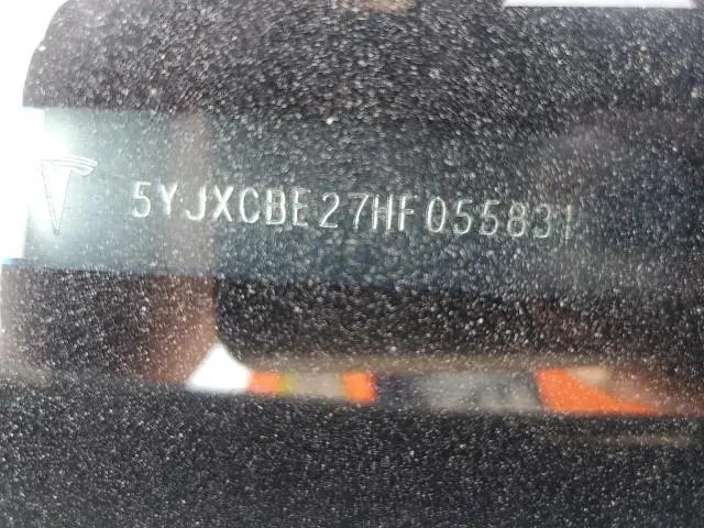 2017 TESLA MODEL X   