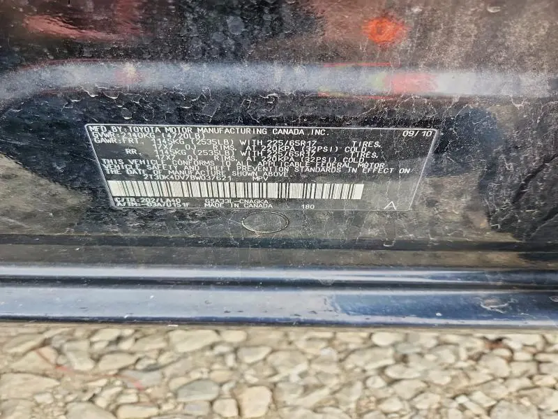 2011 TOYOTA RAV4 LIMITED  