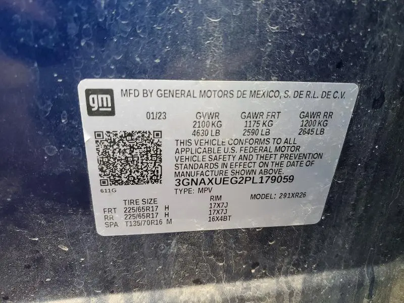 2023 CHEVROLET EQUINOX LT  