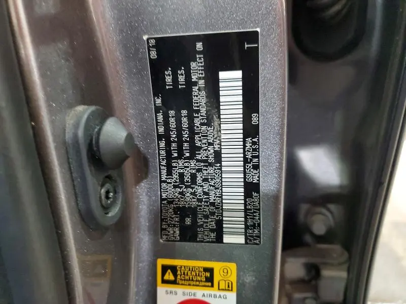 2018 TOYOTA HIGHLANDER XLE  