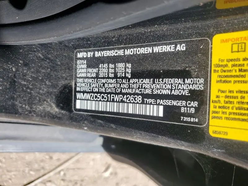 2015 MINI COOPER S COUNTRYMAN  