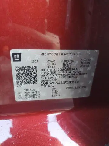 2018 GMC YUKON DENALI  