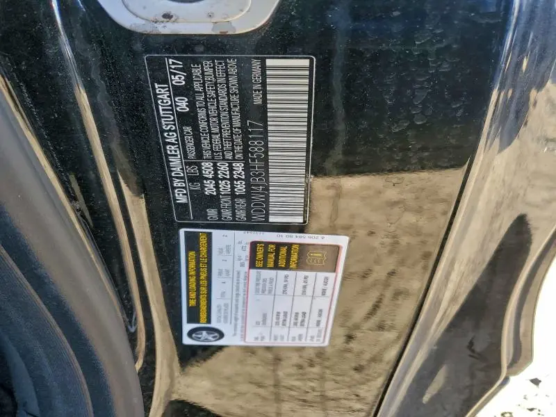 2017 MERCEDES-BENZ C 300  