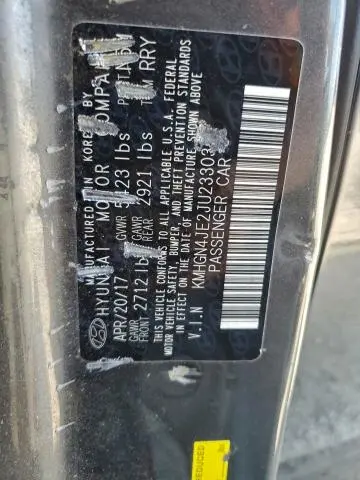 2018 GENESIS G80 BASE  