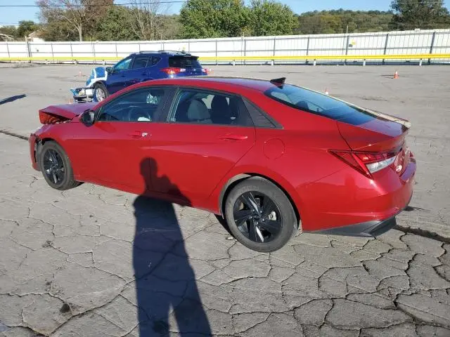 2023 HYUNDAI ELANTRA BLUE  