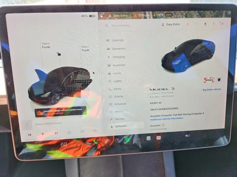 2022 TESLA MODEL 3   