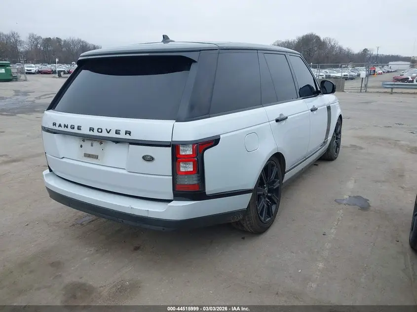 2016 LAND ROVER RANGE ROVER 3.0L V6 TURBOCHARGED DIESEL HSE TD6
