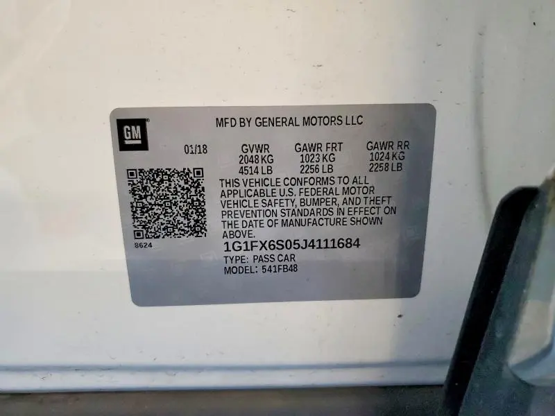 2018 CHEVROLET BOLT EV PREMIER  