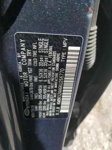 2019 HYUNDAI KONA SE