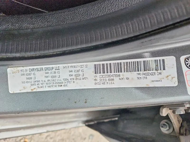 2013 DODGE AVENGER SXT  