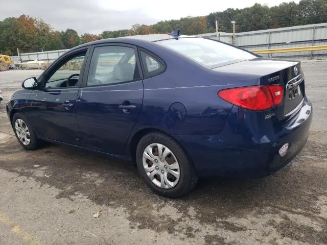 2010 HYUNDAI ELANTRA BLUE  