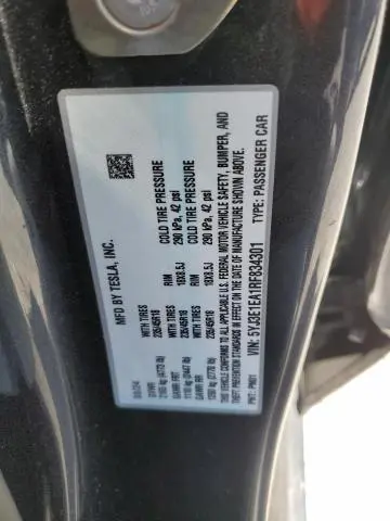 2024 TESLA MODEL 3 