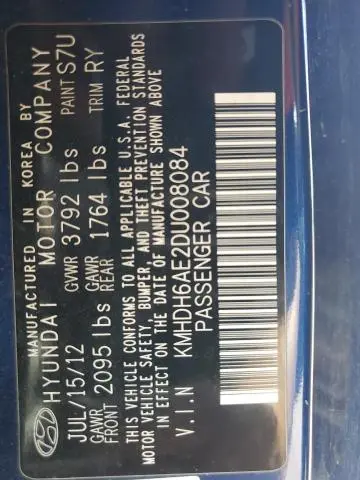 2013 HYUNDAI ELANTRA COUPE GS  