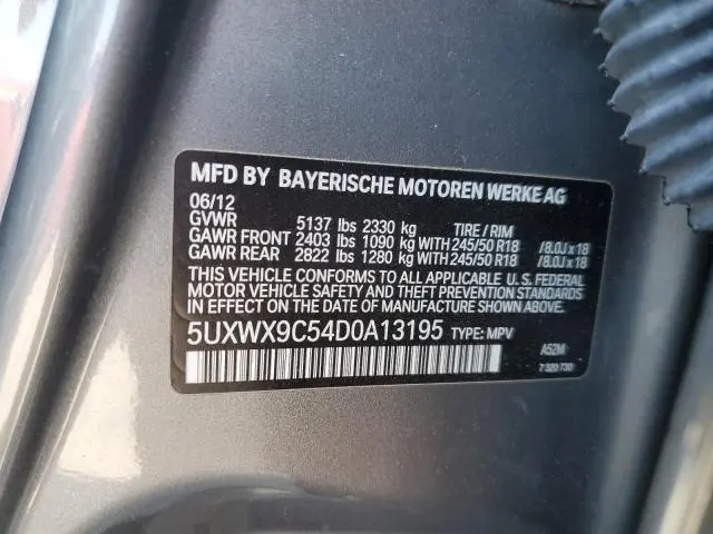 2013 BMW X3 XDRIVE28I  