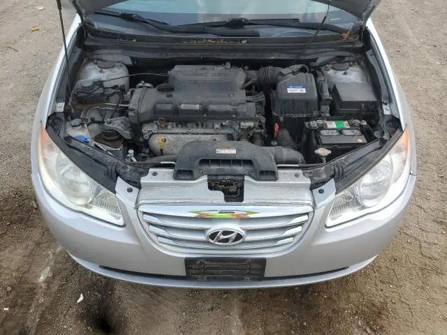 2010 HYUNDAI ELANTRA BLUE  