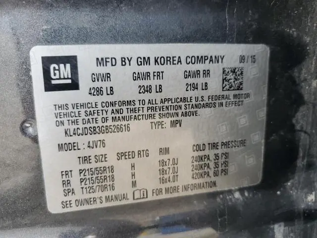 2016 BUICK ENCORE PREMIUM  