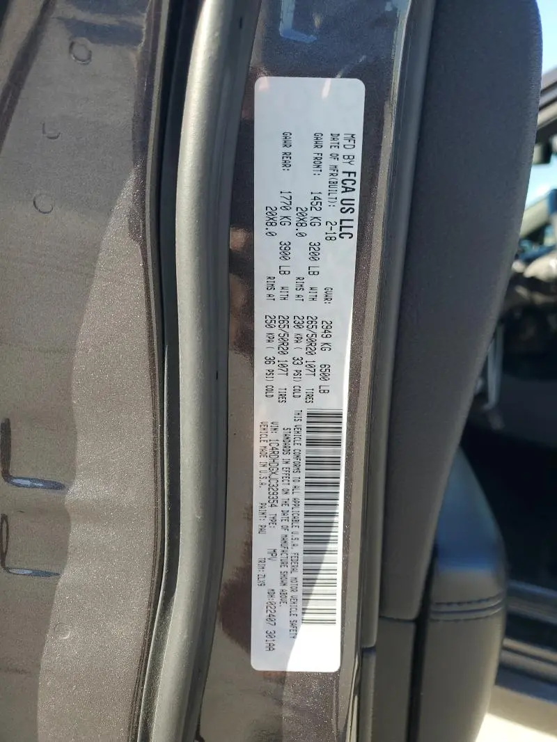 2018 DODGE DURANGO GT  