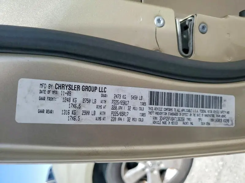 2010 DODGE JOURNEY SXT  