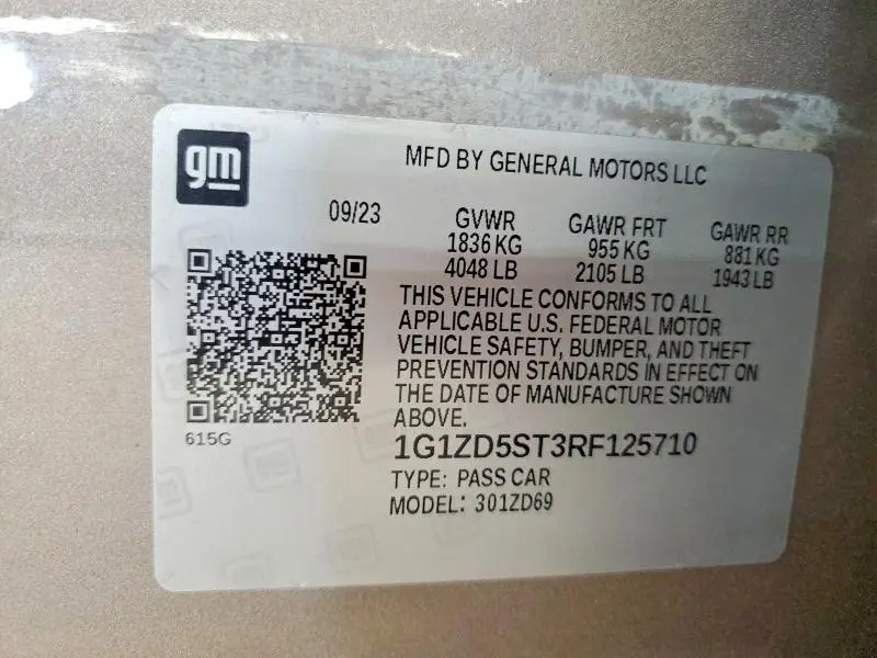 2024 CHEVROLET MALIBU LT  